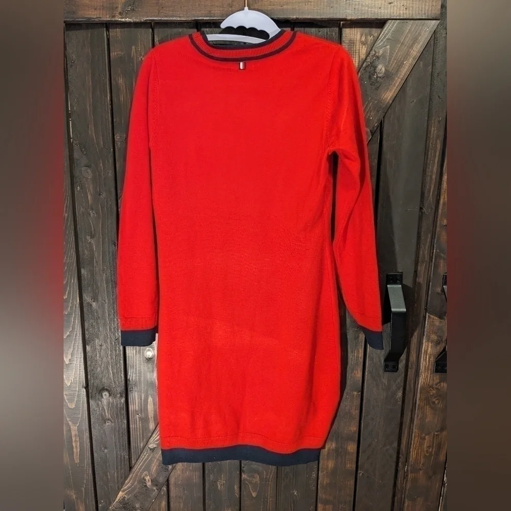Valentine ready Tommy Hilfiger sweater dress, size S